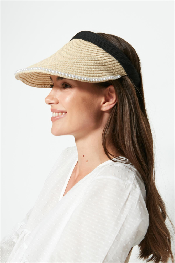 C&City Women Straw Hat Y23730-42 Light Beige
